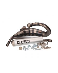 Auspuff Yasuni Cross HM MAX Aluminium für Aprilia RX, SX, Derbi R, SM, Gilera RCR, SMT