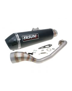 Auspuff Yasuni Scooter 4 Black Edition für Yamaha N-Max 125 15-16