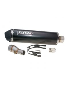 Auspuff Yasuni Scooter 4 Black Edition für Piaggio MP3 500