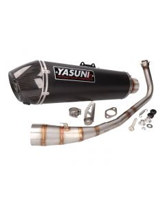 Auspuff Yasuni Scooter 4 Black Edition für Honda Forza 125