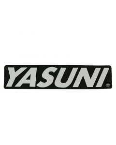 Aufkleber Endschalldämpfer 170x38mm YASUNI