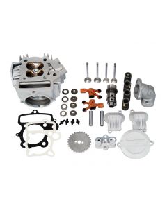 Zylinderkopf Polini Aluminium 107ccm 52mm 4V für Honda XR, CRF, Polini Minicross, Minimotard 110 XP4T