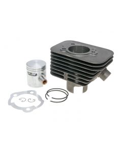 Zylinderkit Polini Grauguss Sport 63ccm 12mm Kolbenbolzen ohne Kopf für Piaggio Boxer, Bravo, CBA, Ciao, Eco, Grillo, Si