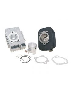 Zylinderkit Polini Grauguss Racing 63ccm 12mm Kolbenbolzen für Piaggio Si, CBA, Eco, Bravo