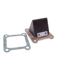 Membranblock Polini für Membran Ansaugstutzen für Piaggio Ape 50 FL, FL2, FL3, RST Mix