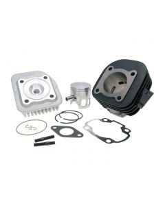 Zylinderkit Polini Grauguss Sport 70ccm 10mm für Minarelli liegend AC, schräg