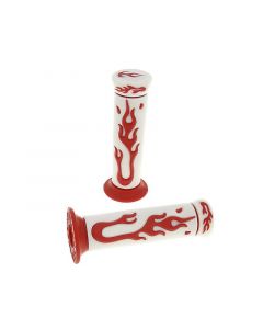 Griffe Satz Flame weiß, rot