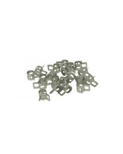 Schlauchschellen / Klemmschellen 6mm - 20 Stück - universal