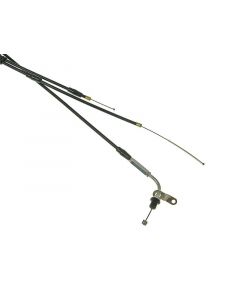 Gaszug PTFE für Rieju RS 2 mit Dellorto Ölpumpe