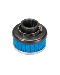 Luftfilter Polini Special Air Box Filter kurz 32mm gerade blau