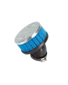 Luftfilter Polini Special Air Box Filter kurz 36mm 30° blau