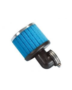 Luftfilter Polini Special Air Box Filter 38mm 90° blau
