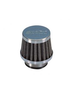 Luftfilter Polini Metal Air Filter klein 35mm gerade Chrom