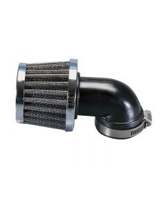 Luftfilter Polini Metal Air Filter 35mm 90° Chrom