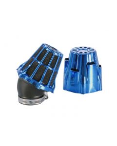 Luftfilter Polini Blue Air Box 32mm 30° blau-schwarz