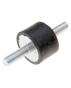 Auspuffhalterung Silentblock / Gummilager Polini M8x23mm 30x20mm