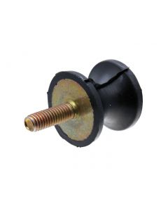 Auspuffhalterung Silentblock / Gummilager Polini M6x18mm 25x20mm