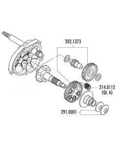 Gummidämpfer Polini Flexible Coupling - 6 Stück