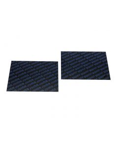 Membranplatten Polini 0,30mm 110x100mm - universal (blau)