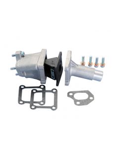Ansaugstutzen Polini Membran 19/23mm für Piaggio Ape 50 FL, FL2, FL3, RST Mix mit SHBC 19.19 Vergaser