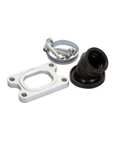 Ansaugstutzen Polini 360 23/28,5mm für Minarelli AM6, Derbi D50B0, EBE, EBS mit 23-24mm CP Vergaser