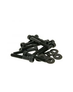 Schraubensatz Variomatikdeckel schwarz für Peugeot, Kymco stehend
