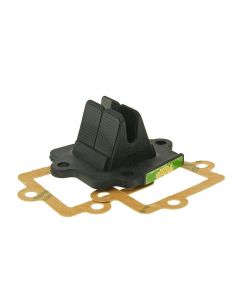 Membranblock Top Performances TPR Black für Minarelli liegend, CPI, Keeway, 1E40QMB