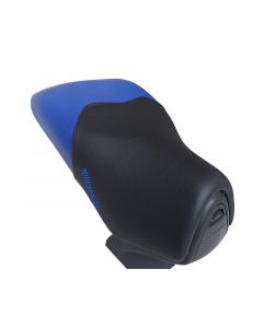 Sitzbezug Fahrer ODF schwarz / blau für Aprilia SR50R, Factory
