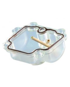 Schwimmerkammer Polini transparent für CP, Naraku, Stage6, OKO Flachschieber, Keihin PWK Vergaser