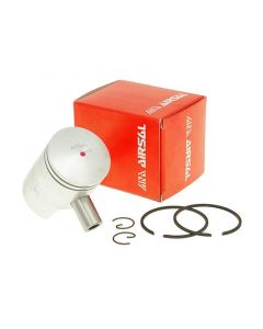 Kolben Satz Airsal T6-Racing 48,8ccm 38mm für Puch Automatik mit langen Kühlrippen
