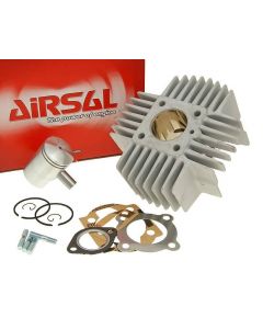 Zylinderkit Airsal T6-Racing 48,8ccm 38mm für Puch Automatik mit langen Kühlrippen