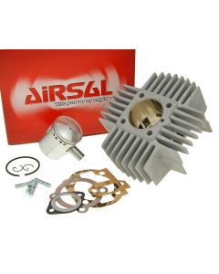 Zylinderkit Airsal Racing 68,4ccm 45mm für Puch Automatik mit langen Kühlrippen