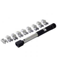 Speichen Drehmomentschlüssel Kit Buzzetti mit 8 Aufsätzen