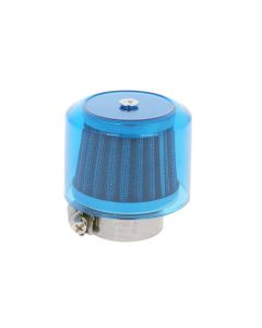 Luftfilter Air-System 38mm gerade blau