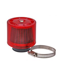 Luftfilter Air-System 38mm gerade rot