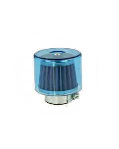Luftfilter Air-System 35mm gerade blau