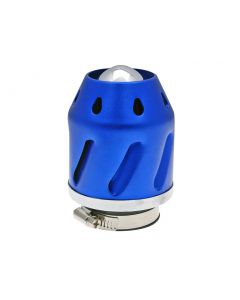 Luftfilter Grenade blau gerade 35/48mm Anschluss (inkl. Adapter)