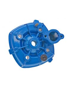 Zylinderkopf 50ccm blau für Piaggio LC 4-eckig