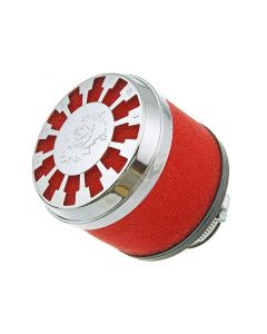 Luftfilter Malossi Red Filter E13 32 / 38mm gerade rot-Chrom