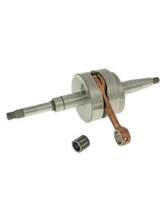 Kurbelwelle Malossi RHQ Vollwange 12mm für Peugeot liegend Halbmond