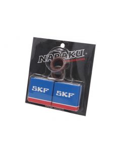 Kurbelwellenlager Satz Naraku SKF C3 Metallkäfig für Minarelli AM