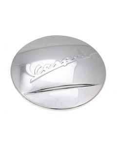 Abdeckung Variomatikdeckel OEM "Vespa" verchromt für Vespa GTS, LX, LXV, GTV, GT, ET4