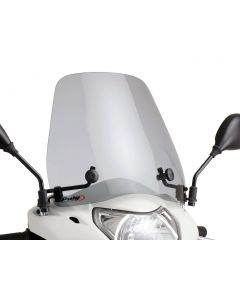 Windschild Puig Trafic smoke für Honda Lead 110 NHX 08-13