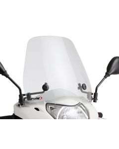 Windschild Puig Trafic transparent / klar für Honda Lead 110 NHX 08-13