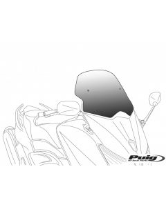 Windschild Puig V-Tech Sport dark smoke für Kymco Xciting 500 07-13