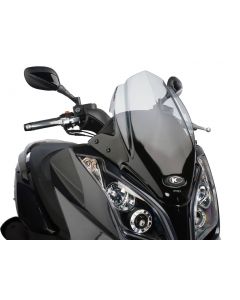 Windschild Puig V-Tech Sport smoke für Kymco Downtown 125i, 300i ABS 09-14