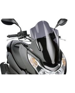 Windschild Puig V-Tech Line Touring dark smoke für Honda PCX 125i 4T 2010- JF28