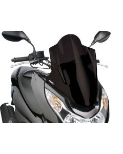 Windschild Puig V-Tech Line Touring schwarz für Honda PCX 125i 4T 2010- JF28