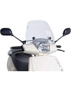Windschild Puig Trafic transparent / klar für Peugeot Vivacity 50 (09-14)