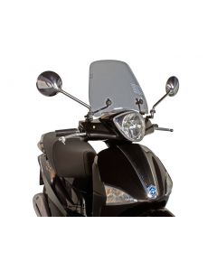 Windschild Puig Trafic smoke für Piaggio Liberty 50, 125 (04-10)